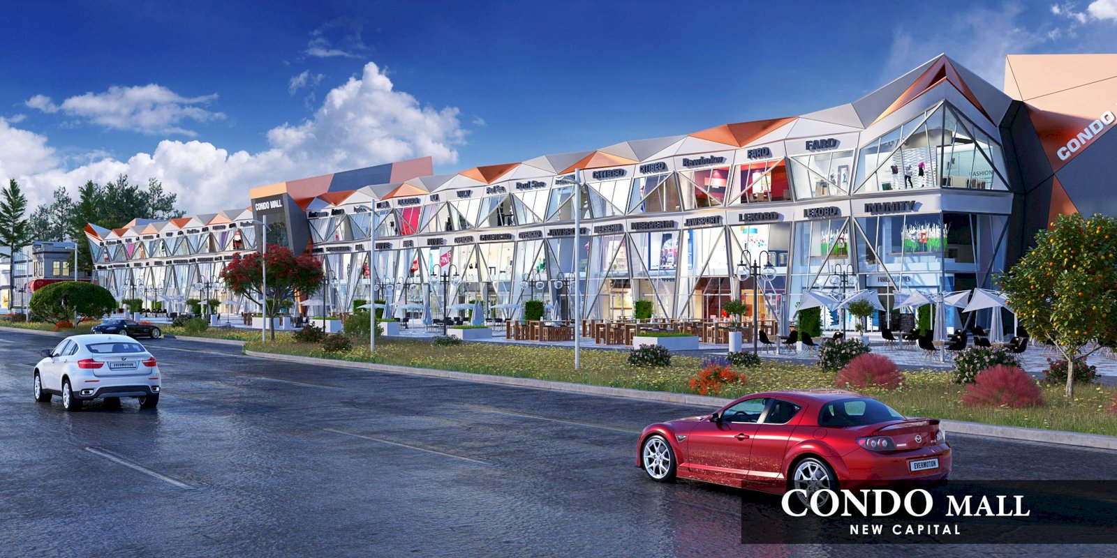 مول ميدتاون كوندو العاصمة الادارية الجديدة - Mall Midtown Condo New Capital تجاري