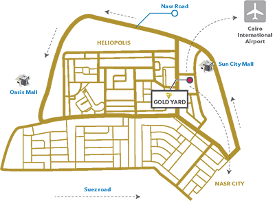 كمبوند جولد يارد شيراتون هليوبوليس - Compound Gold Yard Sheraton Heliopolis