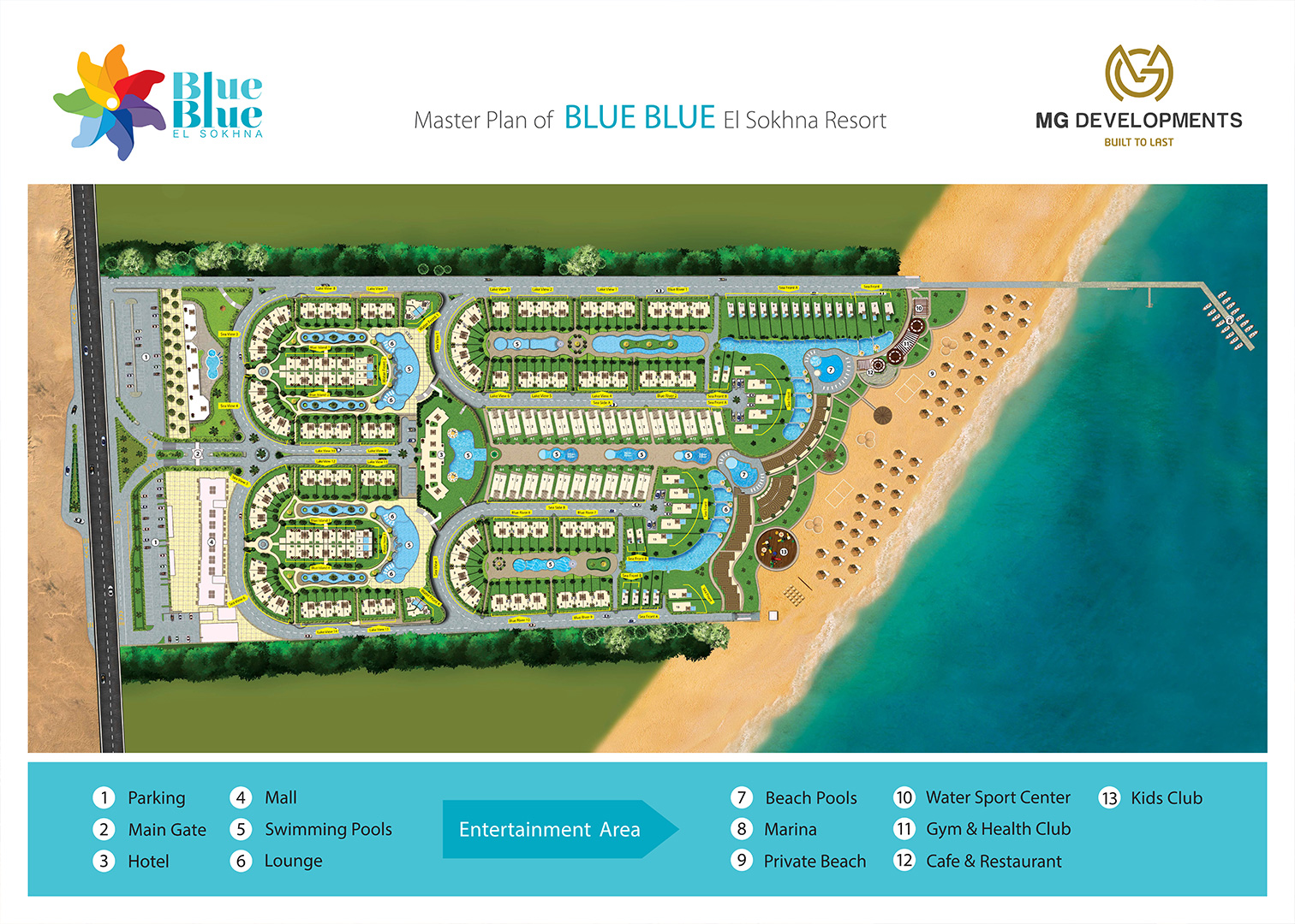قرية بلو بلو العين السخنة - Blue Blue Resort Ain Sokhna
