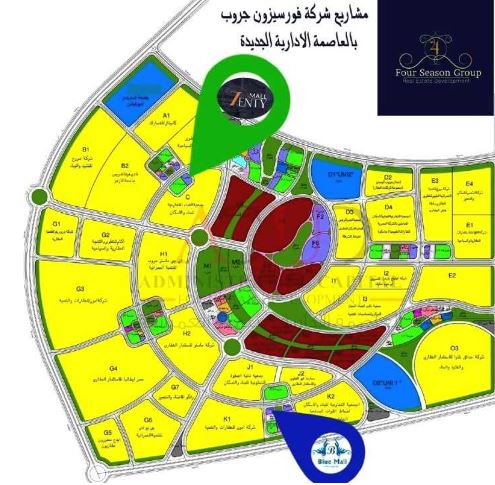 مول سيفنتي العاصمة الإدارية الجديدة - Mall Seventy New Capitalتجاري