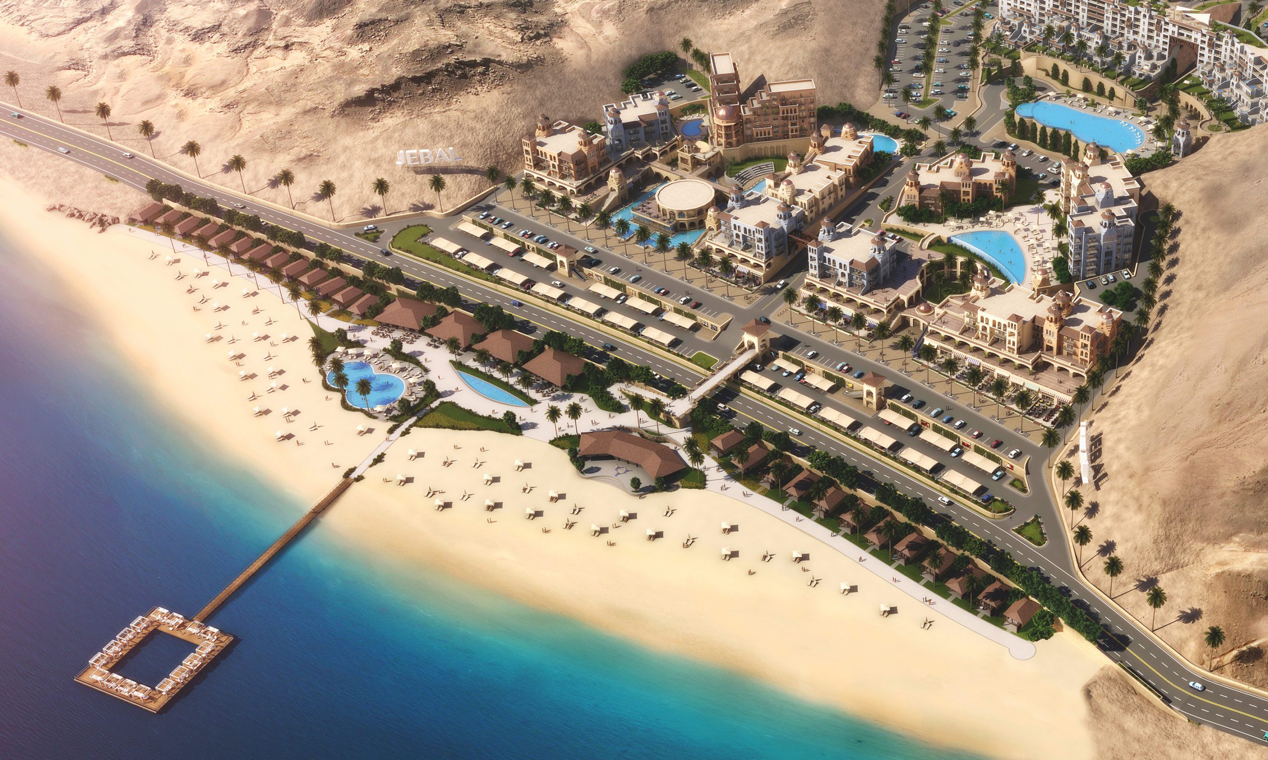 قرية جبال العين السخنة - Jebal Resort Ain Sokhna