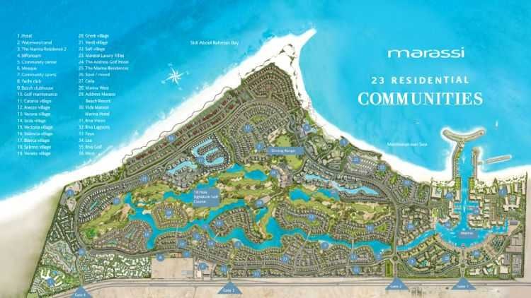 منتجع مراسي بالساحل الشمالي- Marassi Resort North Coast