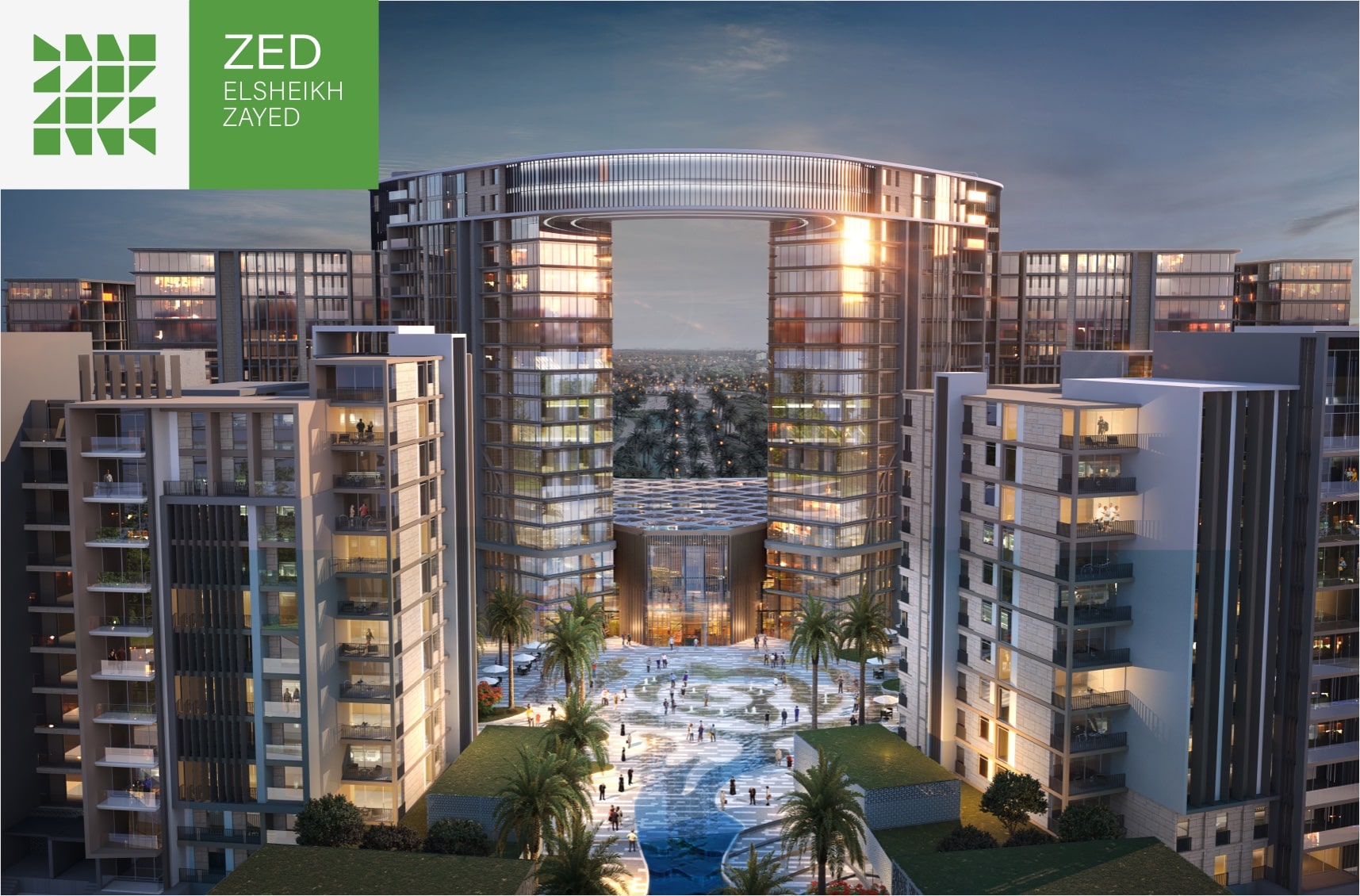 أبراج زد الشيخ زايد - ZED Towers(Sawiris Towers)El Sheikh Zayed