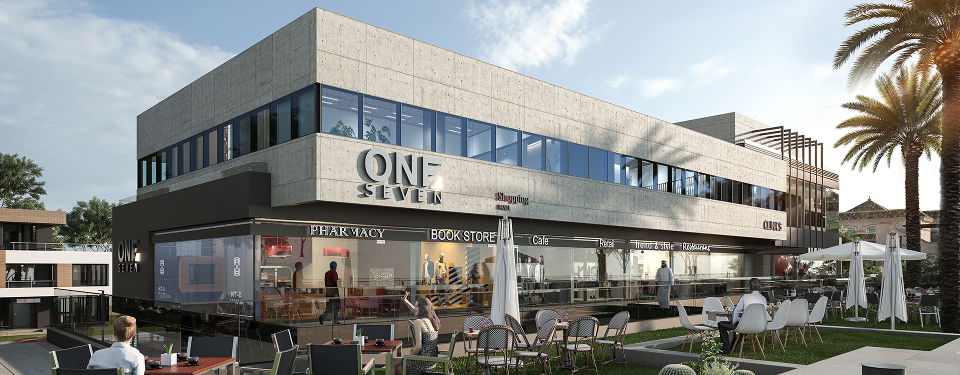 مول وان 7 البنفسج التجمع الخامس - Mall One Seven AL Banafseg Fifth Settlement