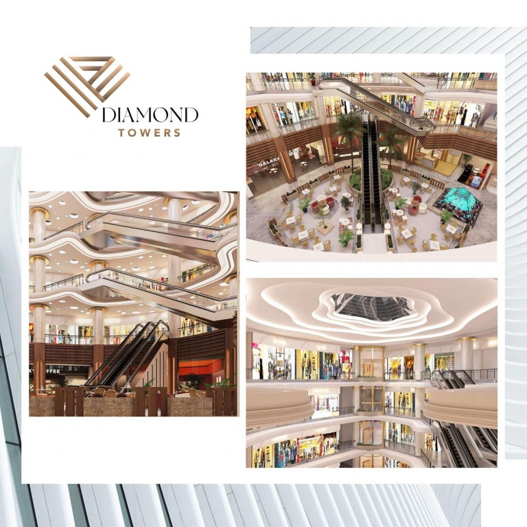 مول دايموند تاور2 العاصمة الإدارية الجديدة - Mall Diamond Tower 2 New Capitalتجاري - اداري - طبي