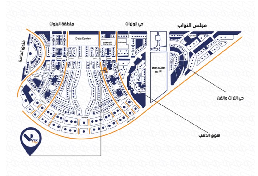 مول فير بلازا العاصمة الإدارية الجديدة - Mall Ver Plaza New Capitalتجاري - اداري - طبي - فندقي