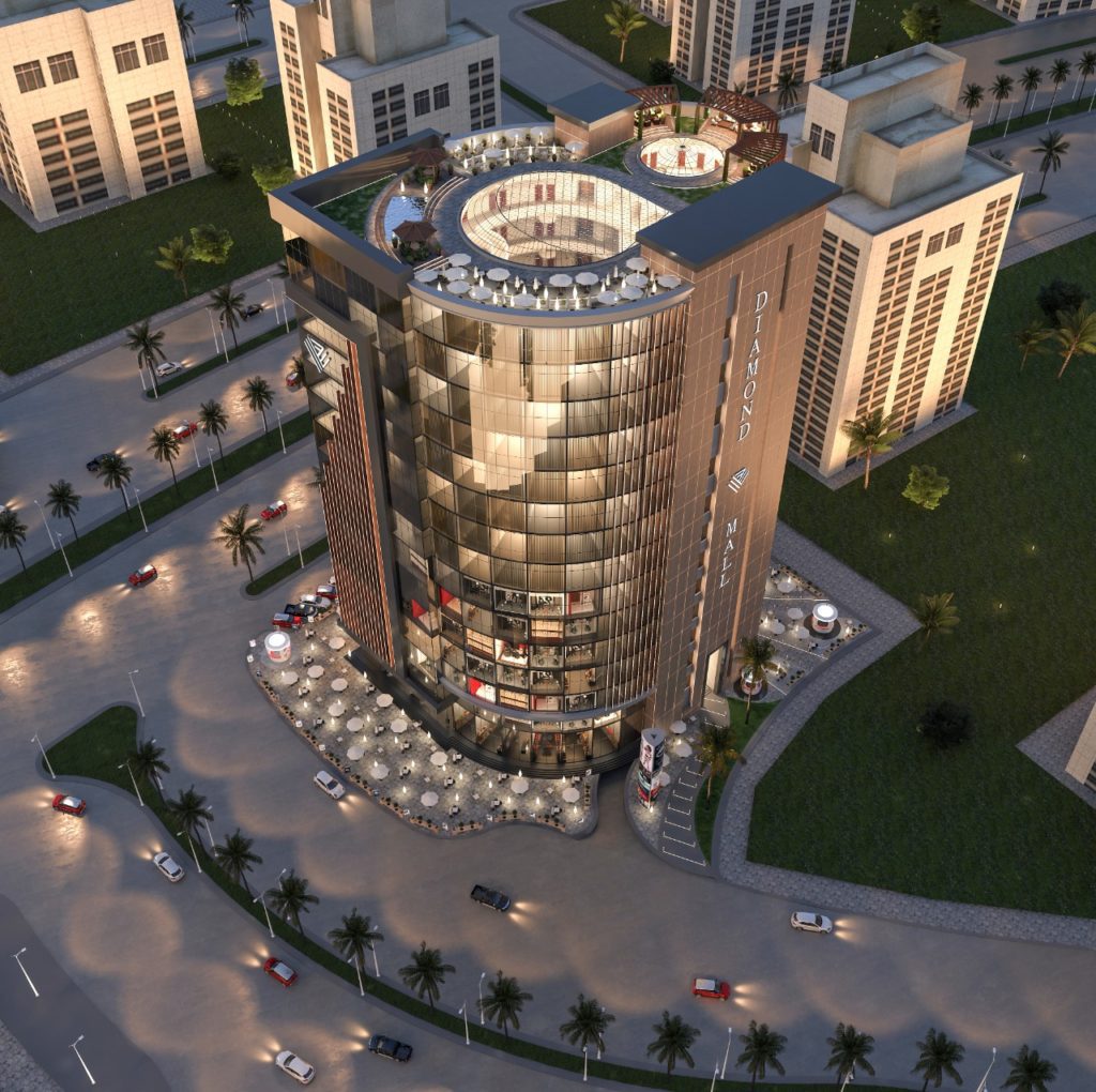 مول دايموند تاور2 العاصمة الإدارية الجديدة - Mall Diamond Tower 2 New Capitalتجاري - اداري - طبي