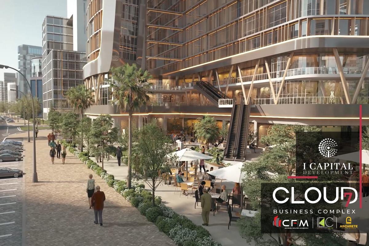 مول كلاود 7 بيزنس كومبلكس العاصمة الإدارية الجديدة - Mall Cloud 7 Business Complex New Capitalتجاري - اداري - طبي - فندقي