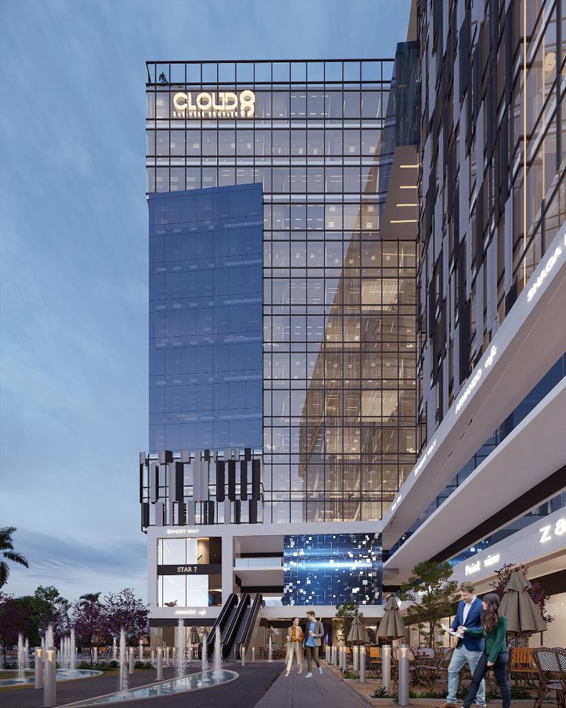 مول كلاود 8 بيزنس كومبلكس العاصمة الإدارية الجديدة - Mall Cloud 8 Business Complex New Capitalتجاري - اداري - طبي