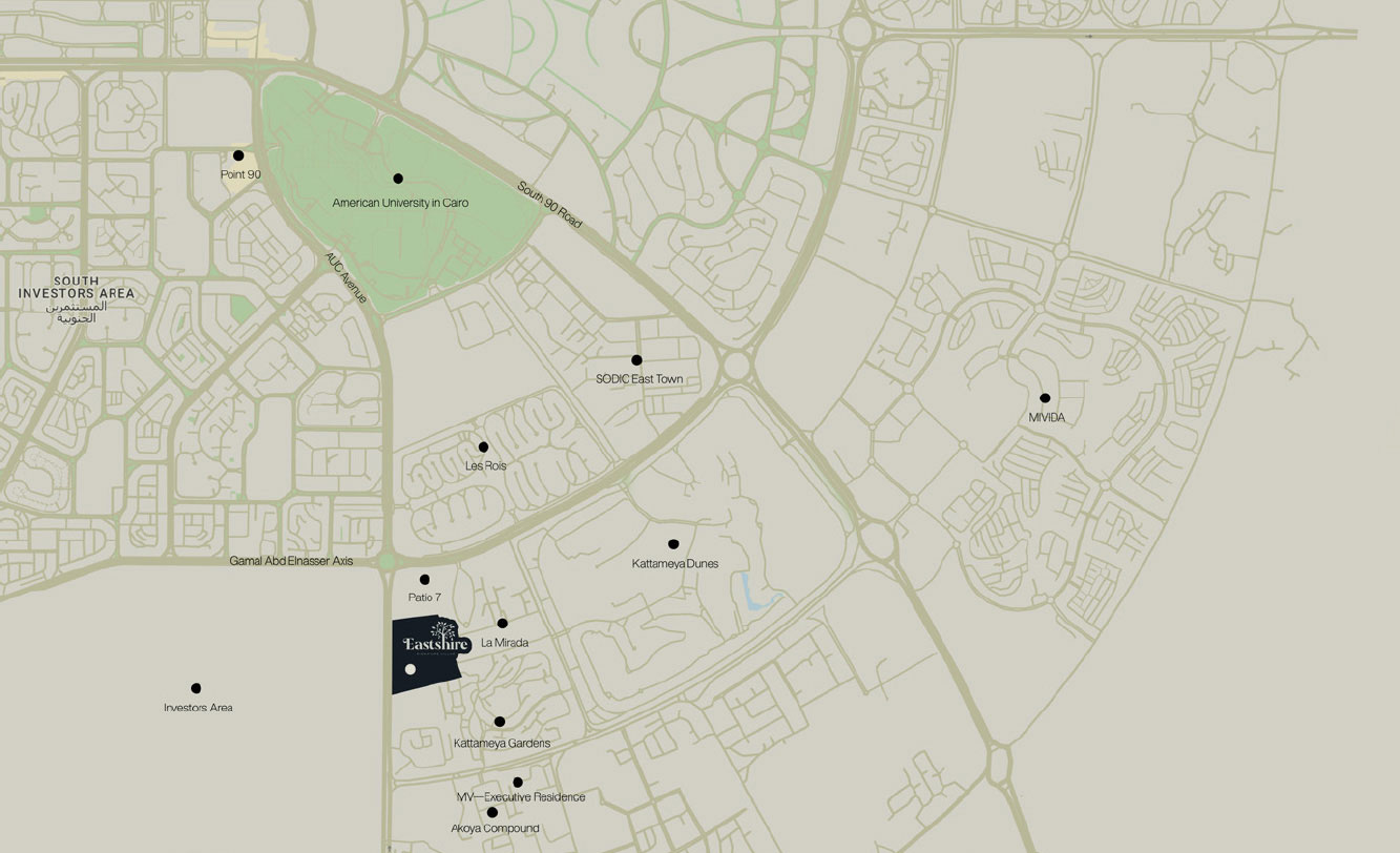 كمبوند إيست شير التجمع الخامس - Compound Eastshire Fifth Settlement