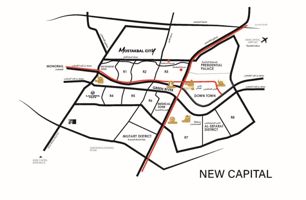 مول دارفيل بيزنس كومبلكس العاصمة الادارية الجديدة - Mall Darvell Business Complex New Capitalتجاري - اداري
