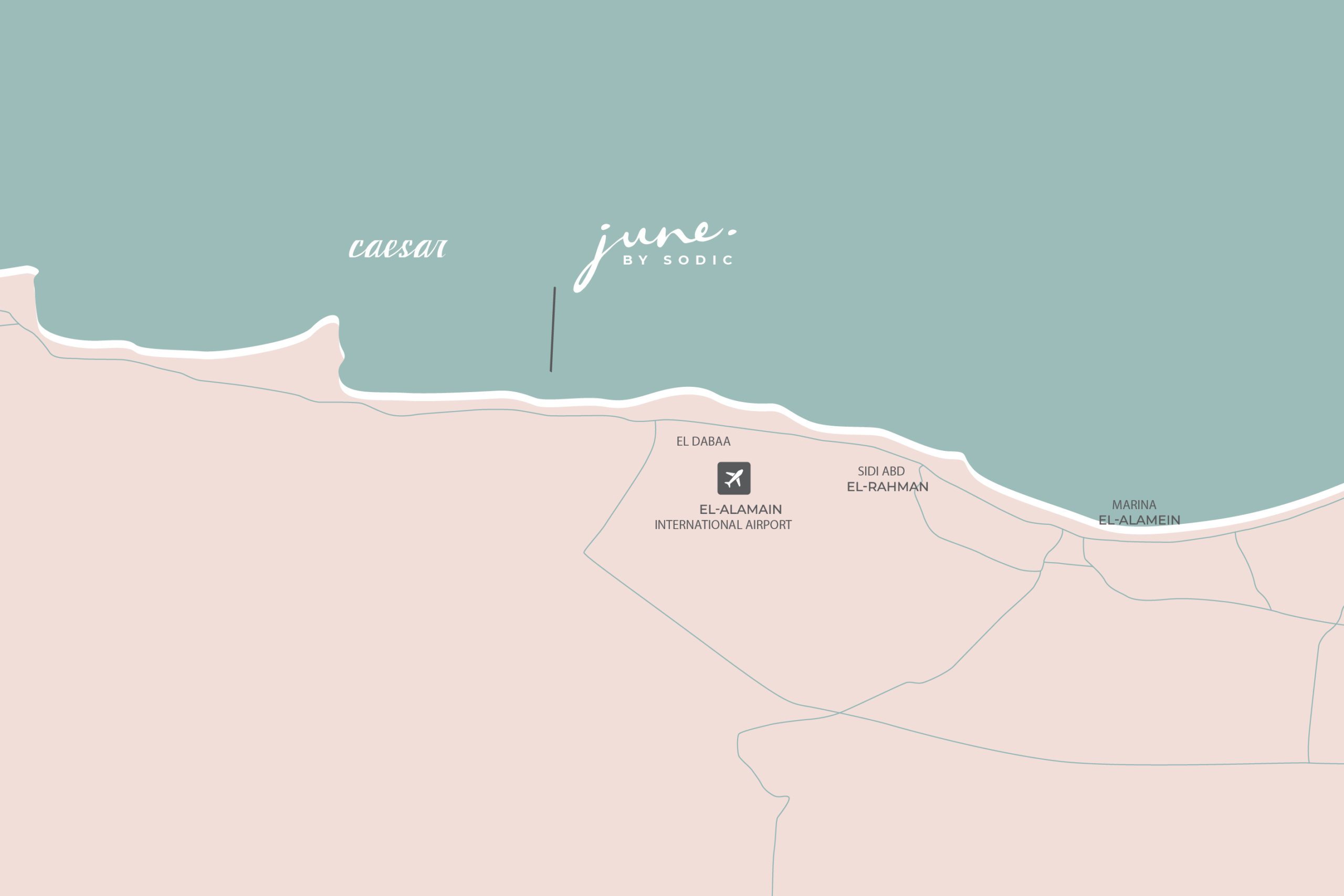 منتجع جون سوديك الساحل الشمالي- June Sodic Resort North Coast