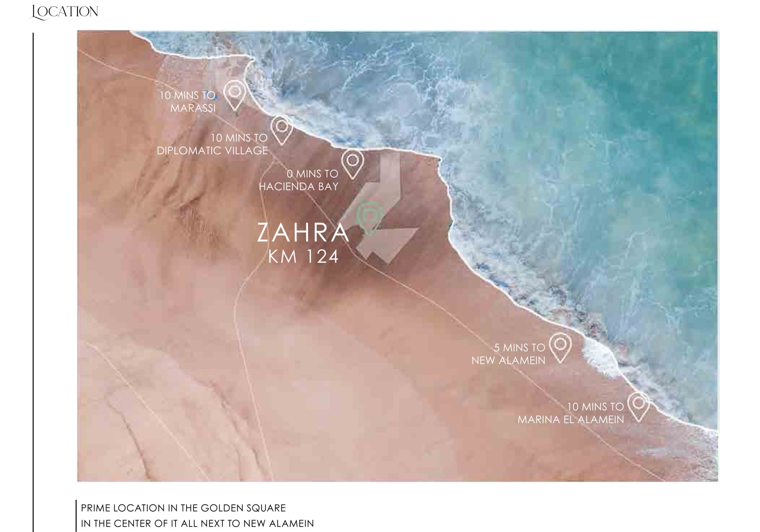 منتجع زهرة العلمين الجديدة - Zahra Resort New Alamein