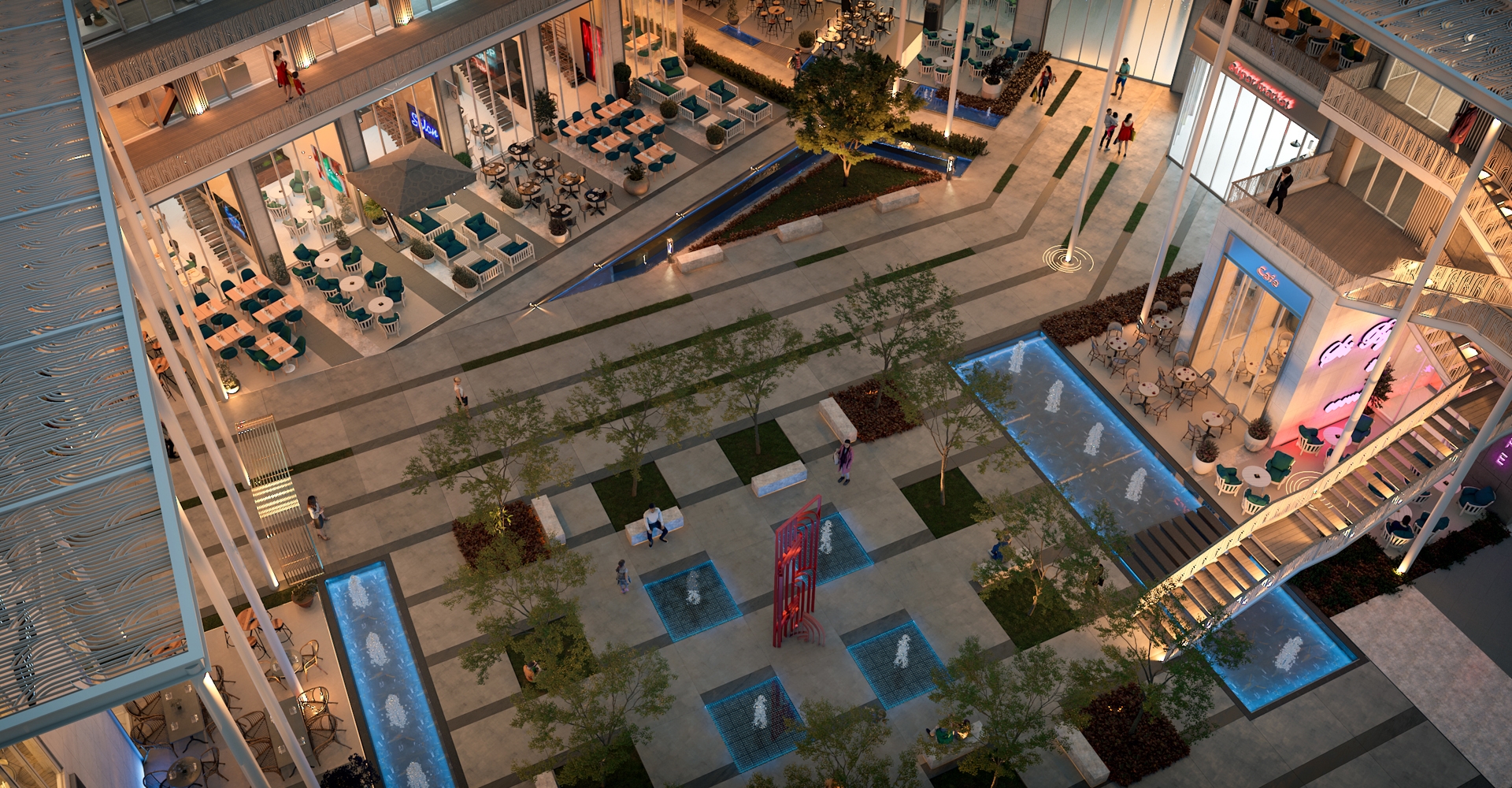 مول بوتانيكا هب ستريب العاصمة الإدارية الجديدة - Botanica Hub Strip Mall New Capitalتجاري - طبي