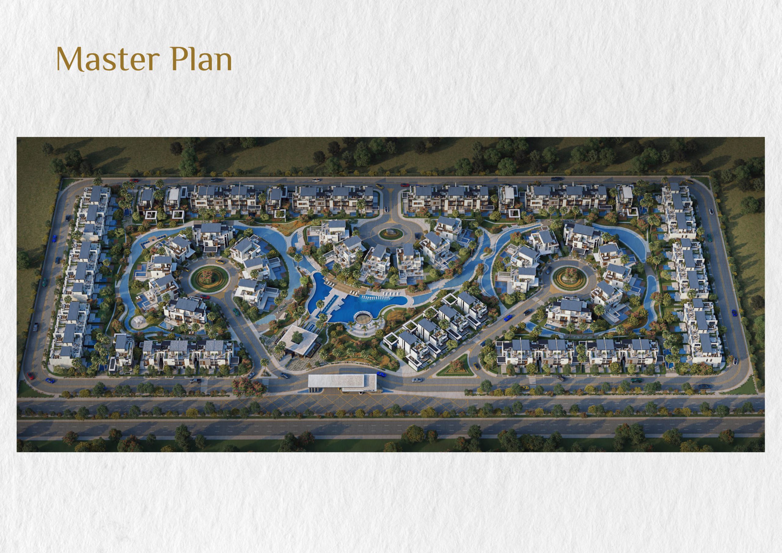 كمبوند ليك ويست2 الشيخ زايد - Compound Lake West 2 El Sheikh Zayed