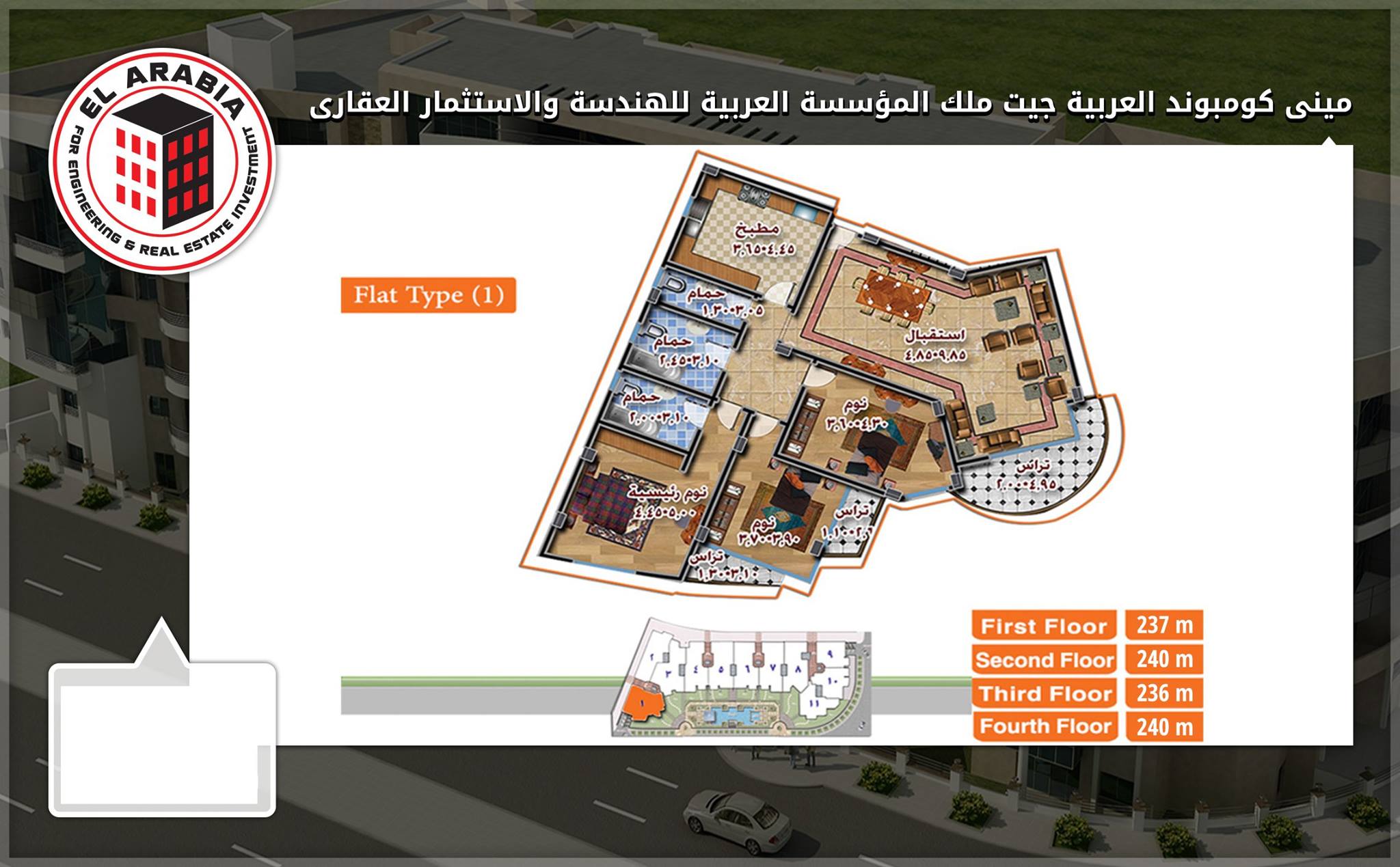 ميني كمبوند عربيه جيت التجمع الخامس - Mini Compound Arabia Gate Fifth Settlement