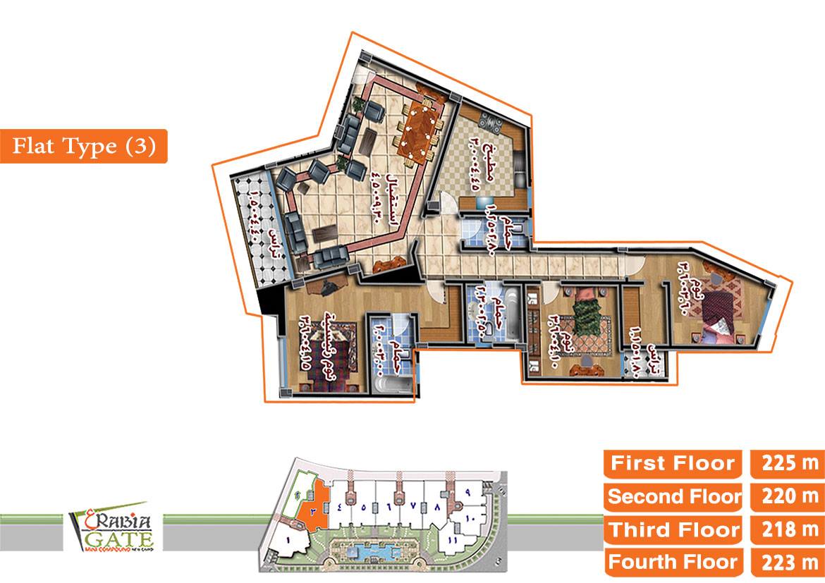 ميني كمبوند عربيه جيت التجمع الخامس - Mini Compound Arabia Gate Fifth Settlement