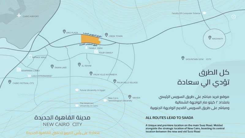 كمبوند سعادة التجمع الخامس - Compound Saada Fifth Settlement