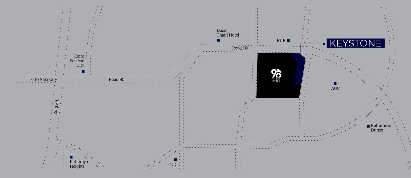 مول كي ستون التجمع الخامس 