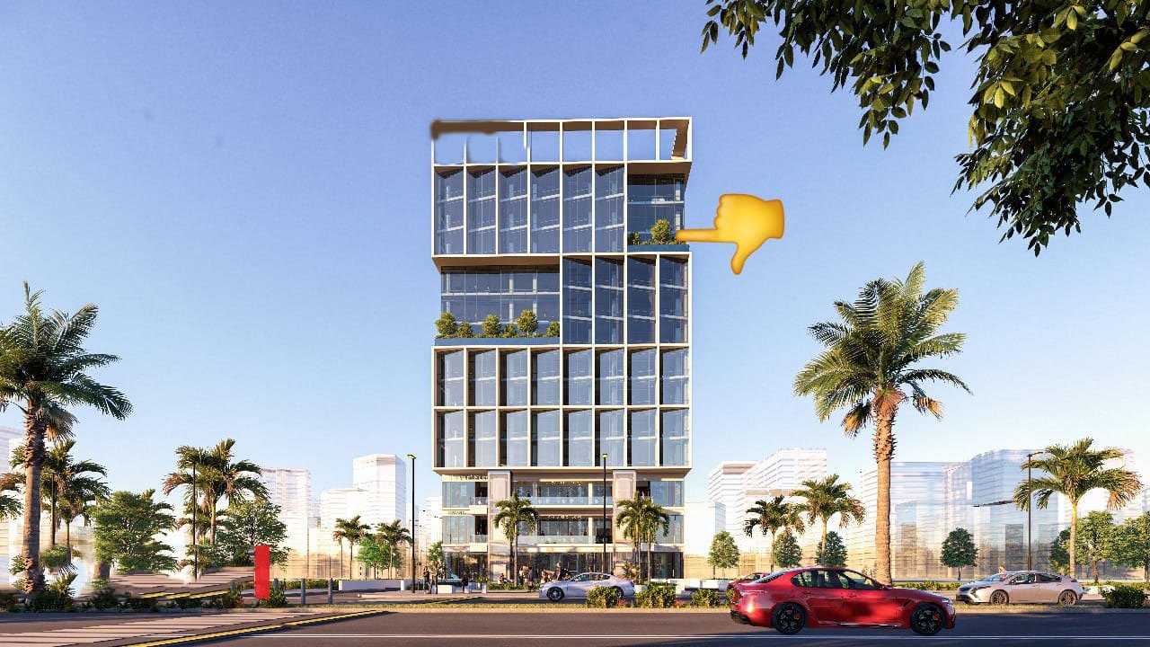 شقة فندقية وجهة علي البلازا في الداون تاون (العاصمة الإدارية)