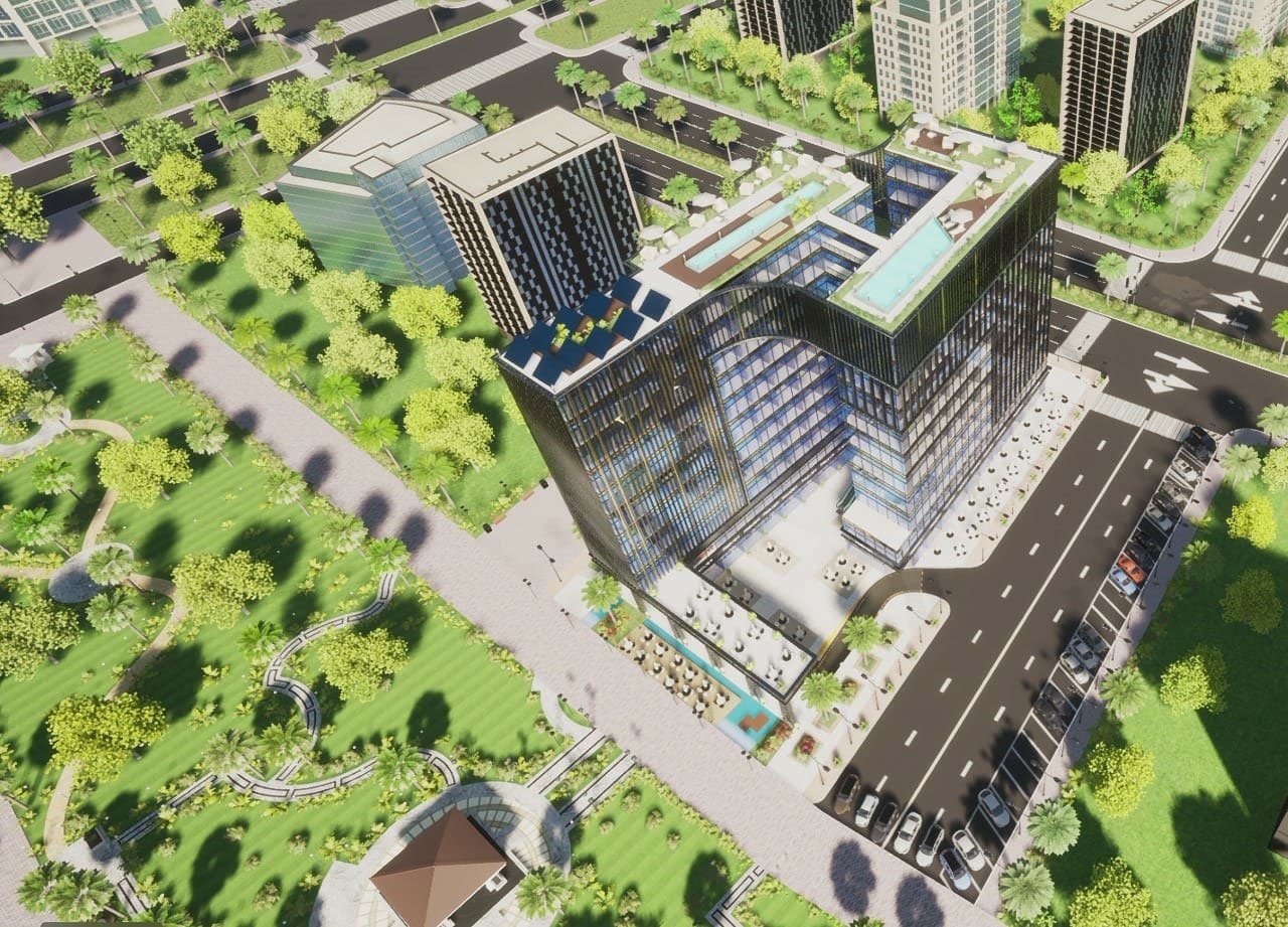 مكتب إداري بجانب الحي الحكومي (العاصمة الإدارية)