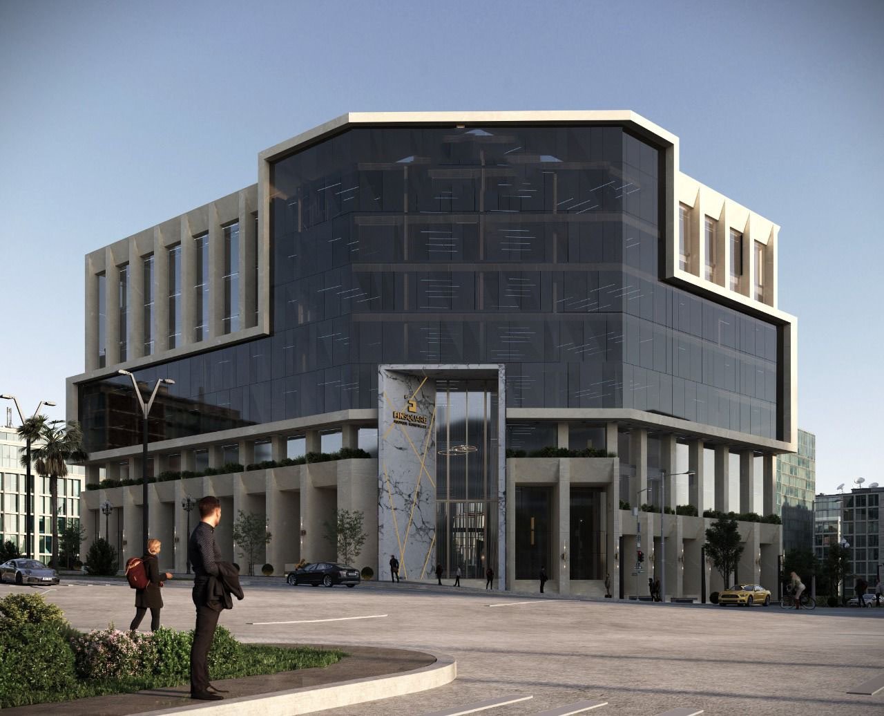 مكتب إداري في الحي المالي (العاصمة الإدارية)