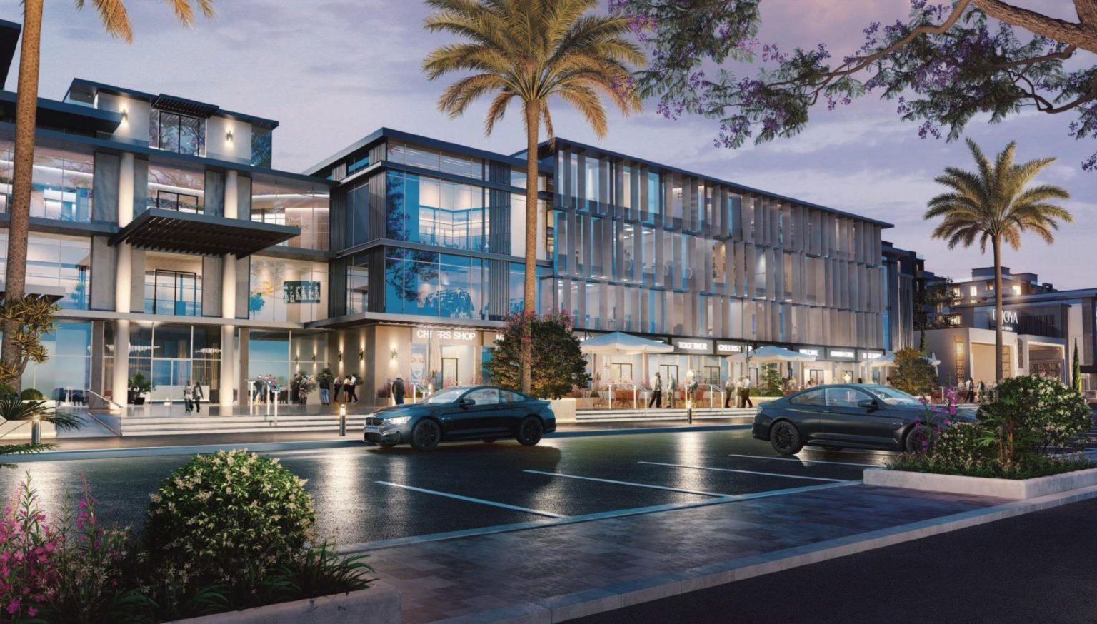 محل تجاري أمام حي السفارات (العاصمة الإدارية)