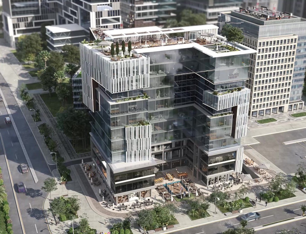 مكتب إداري فيو علي سوق الذهب (العاصمة الإدارية)