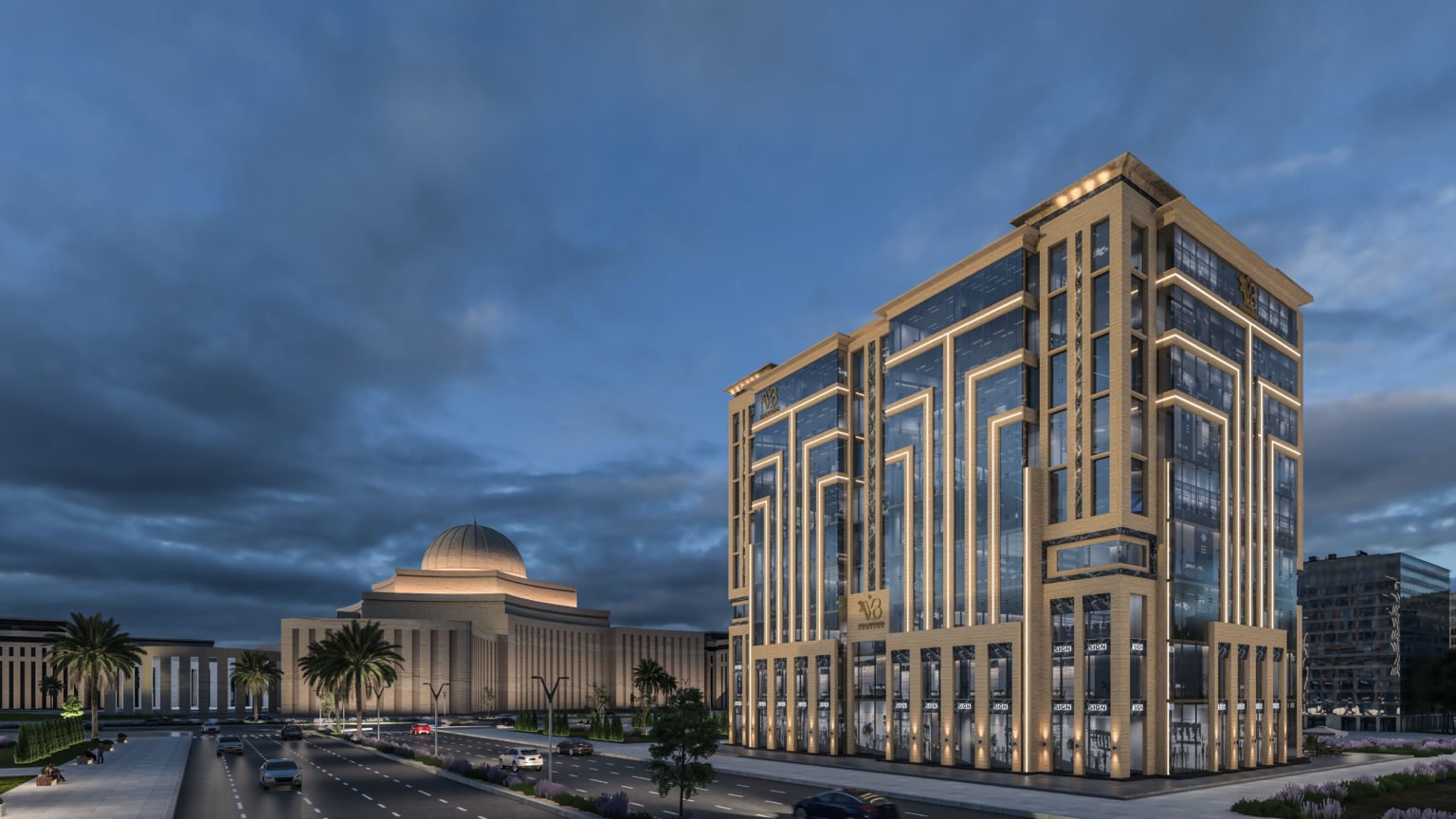 مكتب إداري في قلب الداون تاون (العاصمة الإدارية)