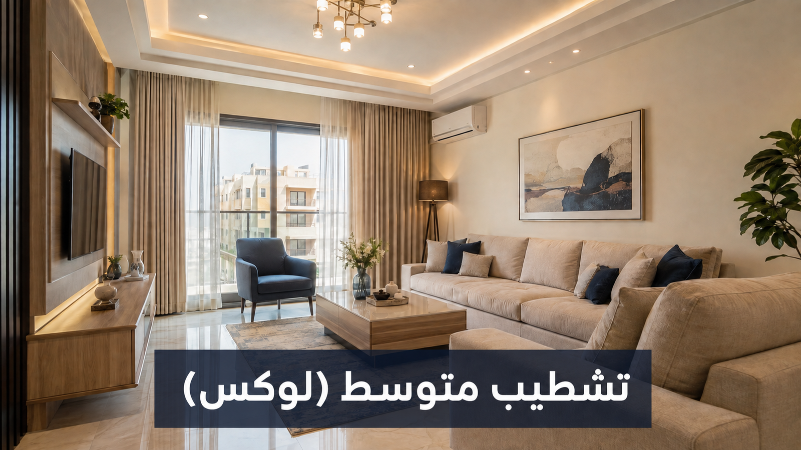 تشطيب متوسط
